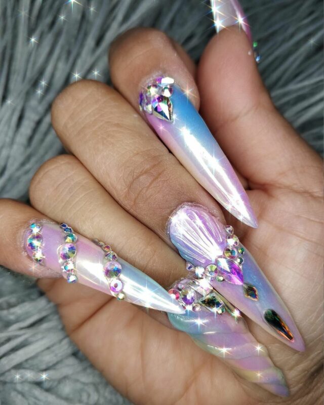 edgy nail designs